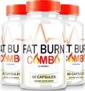 (3 Pack) Fat Burn Combo Capsules, FatBurn Combo Keto Formula, All Natural Weight Loss Supplement för att uppnå hälsosamt utseende kropp, Keto Fitness Pills, Officiella recensioner (180 kapslar)