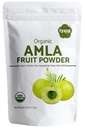 Organic Amla Fruit Powder, Amalaki Berry Powder, Trial Pack på 4 ounce / 112 gm, USDA Organic, Raw Superfood för hud och hår, Återförsäljbar påse 4 oz
