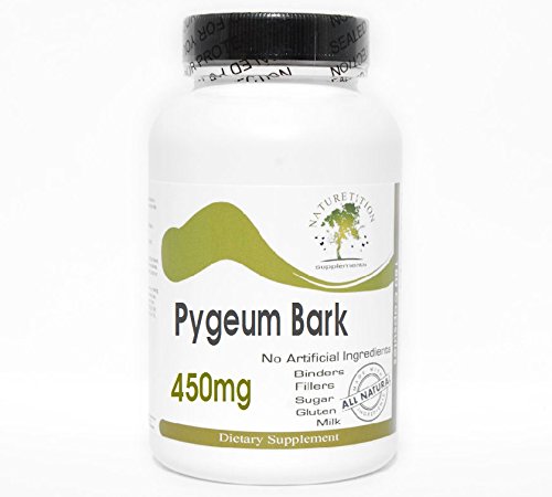 Pygeum Bark 450mg ~ 200 Capsules - No Additives ~ Naturetition Supplements