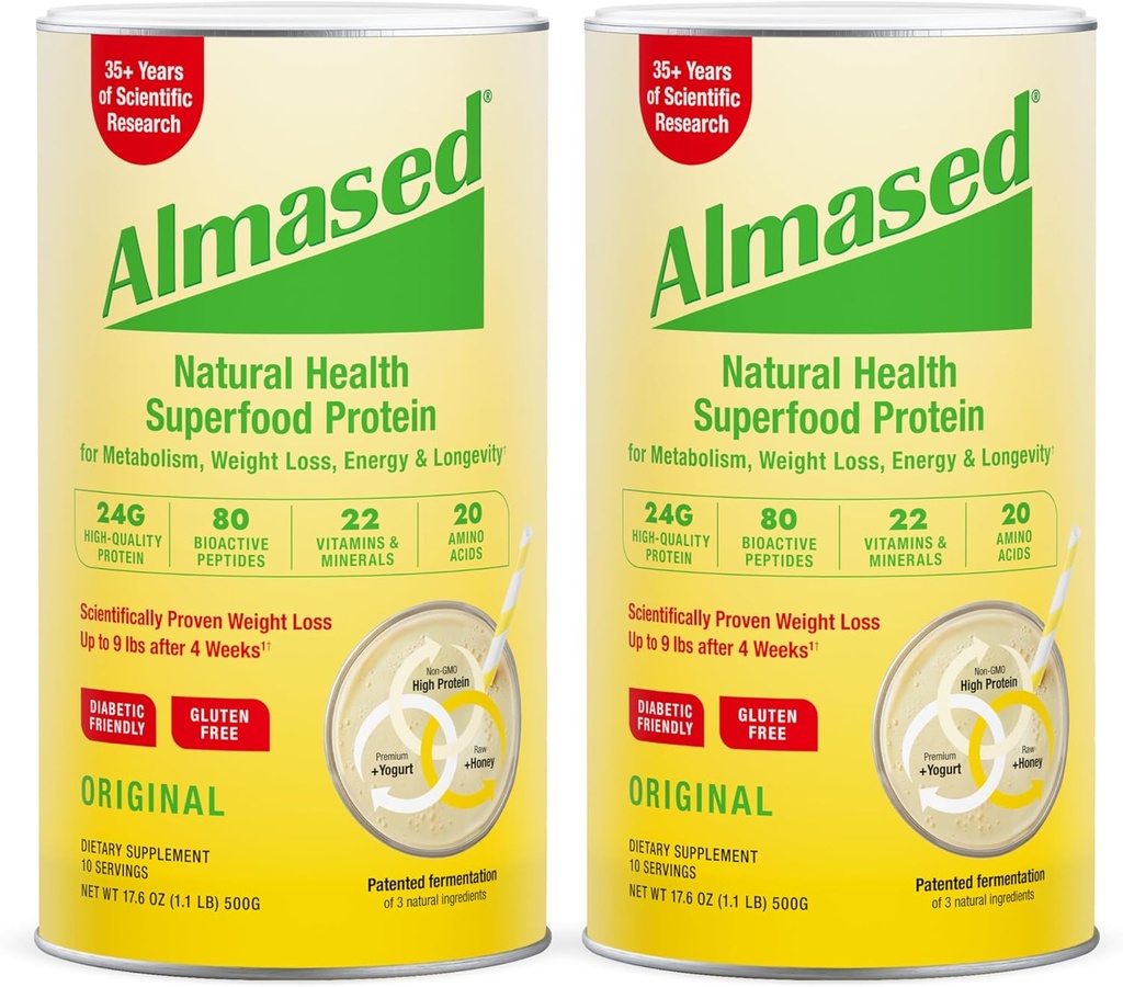 Almased Multi Proteinpulver stöder viktminskning (Pack of 2)