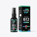Vitamin B12 Liquid Spray | Vitamin B12 för energistöd | Vegan | Non-GMO | Gluten Free | 40 Sprayer | 1500 mcg per Spray | Raspberry Flavor | 1 fl Oz