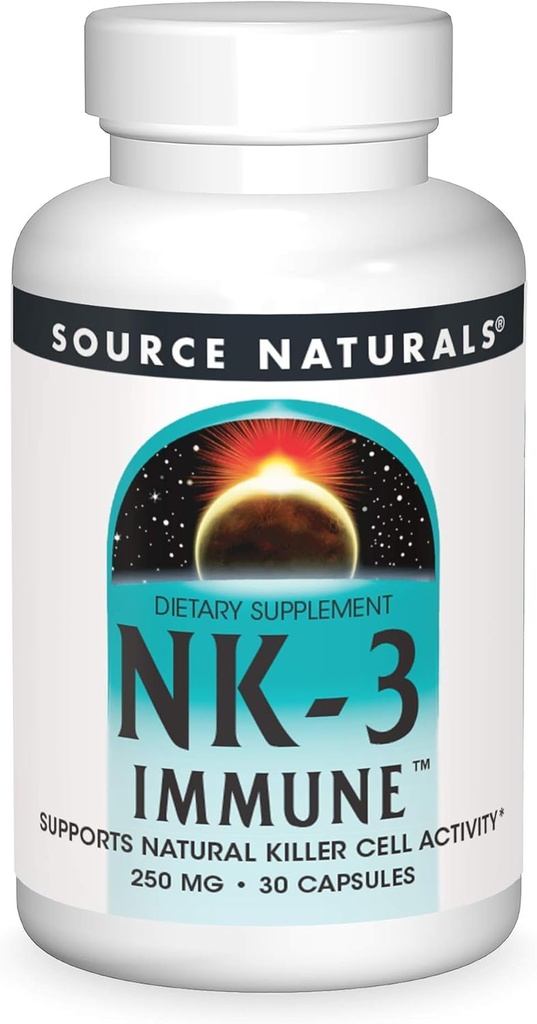 Källa Naturals NK-3 Immune med vitamin C 250mg, 30 kapslar