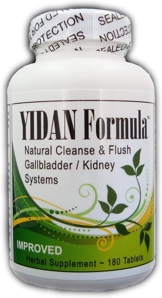 Gallbladder & Kidney Cleanser. Dissolve & Flush Supplement för Gallstone och Kidney Stone löses med en unik proprietär formel. 180 tabletter.