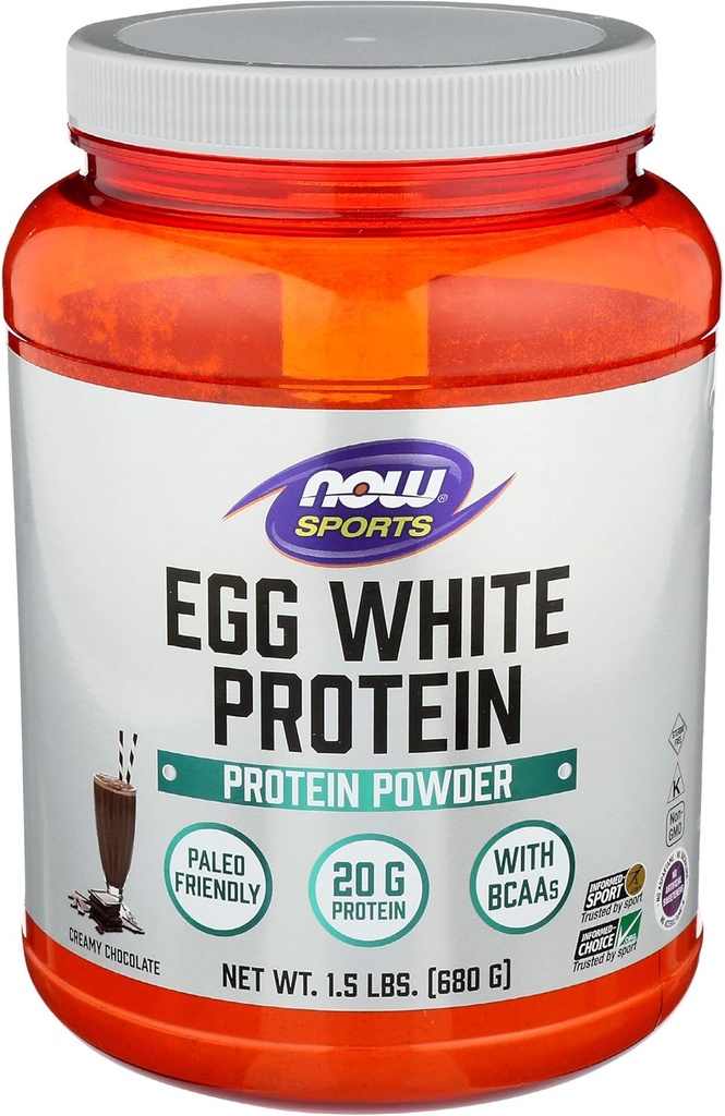 Nu livsmedel, äggvit protein choklad, 24 Ounce