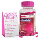 Timely Allergy Relief Diphenhydramine HCl 25 mg - 650 Caplets - Jämfört med Benadryl Allergy Ultratab - Antihistamin - Allergimedicin - Runny Nose Relief för vuxna - Watery Eyes Behandling