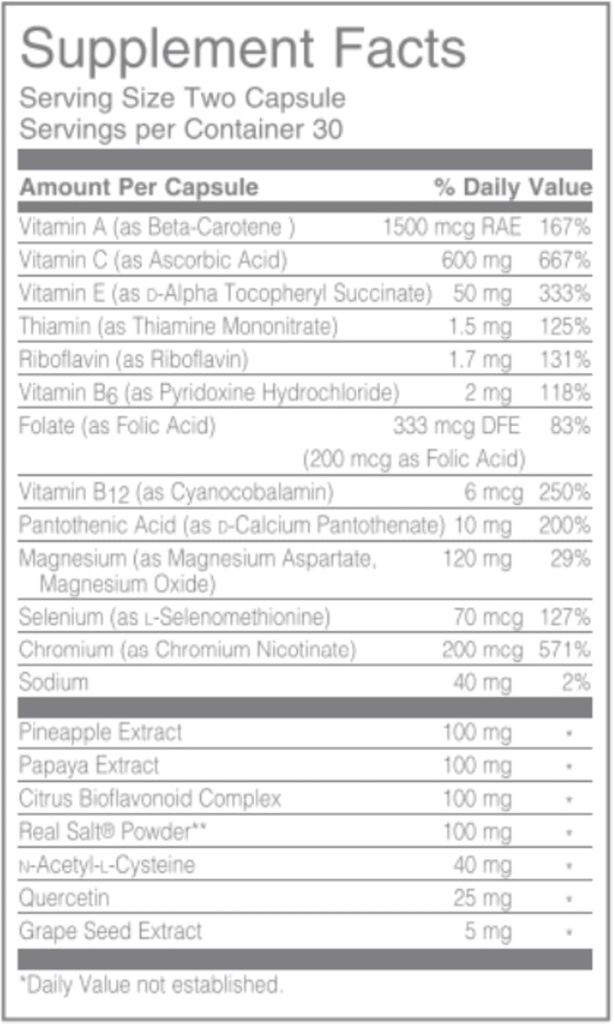 NU SKIN Pharmanex OverDrive Sports Supplement | Avancerad återhämtning | Energi Metabolism Support för idrottare | B Vitaminer | Antioxidanter | Proteolytiska Enzymer | Vitamin E, vitamin A, vitamin B12