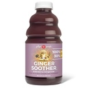 Ginger Soother Elderberry Gingerade - Immune Support, 30% mindre söt, mer ingefära, riktiga enkla ingredienser, Njut av varm eller kall - 32 Fl Oz flaska (Pack av 1)