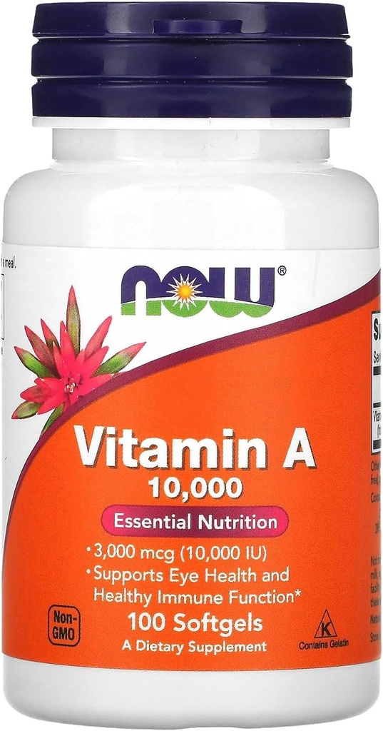 Nu mat vitamin 10.000 IE 100 Sgels