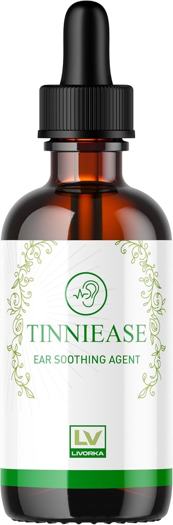 LIVORKA Tinniease Drops, Tinniease Drops for Hearing Support, Tinni Ease Drops, Tinniease Ear Drops, 1 flaska i 30 dagar