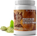 CHIMERA All-in-One Protein & Pre-Workout Powder - 36g Protein, 3g Creatine, Non-GMO, Sugar-Free, Low Sodium, Natural Caffeine från Matcha, inga konstgjorda smaker