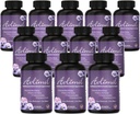 Hormonbalans & klimakteriet | Befrielse från humörsvängningar, heta blinkar, nattsvett och irritabilitet - Isoflavones, Black Cohosh, Raspberry, Valerian, Sage, Red Clover, Lemon Balm - 60 greve (12)