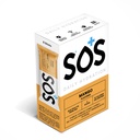 SOS Hydration Electrolyte Powder Stick Packs | Låg socker | Snabb rehydrering | Tillverkad i USA | Keto | Mango smak