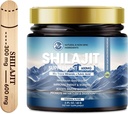M tum 600mg Shilajit Pure Sibirien Organic Shilajit Resin - Shilajit Resin för män och kvinnor med hög styrka för energi, styrka och immunitet