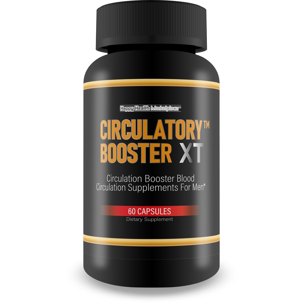 Cirkulatorisk Booster XT - Våra bästa cirkulationsbooster blodcirkulationstillskott för män - Avancerad blodflödesstöd för hela kroppens cirkulationsstöd - Bättre blodflödesblodcirkulationspiller