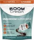 Mushroom Superdrink, flytande koncentrat med antioxidanter för anti-inflammation och immunitetsboost, beta-glukaner för hjärthälsa, oxalatfri, 14 enda serveringspaket