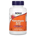 Nu livsmedel Pantothenic Acid 500mg, 100 kapslar (Pack av 1)