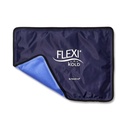 FlexiKold Reusable Gel Large Ice Pack med remmar - Cold Compress Gel Cold Pack för skador - Flexibel medicinsk is Wrap för rygg, axlar, ben, knän, Sciatica, muskelsmärta - Standard