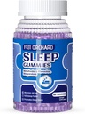 Sleep Gummies, Natural Sleep Gummies för vuxna med Magnesium & L-Theanine, Styrka Melatonin Gummies Sleep Aid för vuxna, 60 greve