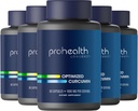 ProHealth Turmeric Curcumin Supplement: 285 Times More Bioavailable - Utvecklat av neuroforskare. 1000 mg Koncentrerad Longvida Curcumin Extract Per Servering (60 X 500mg kapslar per flaska) (6 Pack)