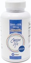 Carson Life DHA EPA Omega 3 Supplement - Avancerad EPA DHA Omega 3 Supplement för hjärnfunktionsstöd, minne, ögonfunktion och positivt humör - Gjord i USA - 60 Softgels