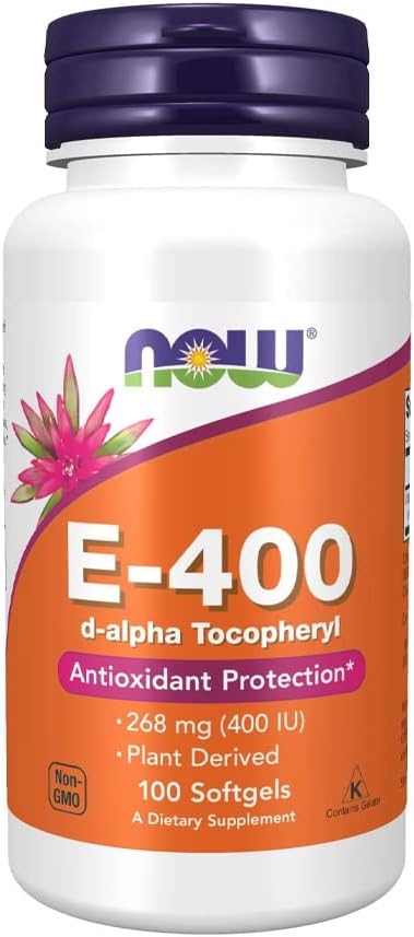 Nu livsmedel vitamin E-400 blandade tokoferoler - 100 Softgels
