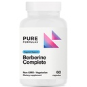 PureFormulas Berberine Komplett | Förbättrad Absorption Berberine Supplement 500mg 60 Vegetariska kapslar