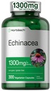 Horbäach Echinacea extrakt kapslar 1300mg | 300 greve | Vegan, icke-GMO, Gluten fri tillägg