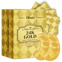 30 Par 24K Gold Eye Mask, Eye Patches för Puffy Eyes och Dark Circles, Under Eye Mask Patches Skincare, för Kvinnor Män
