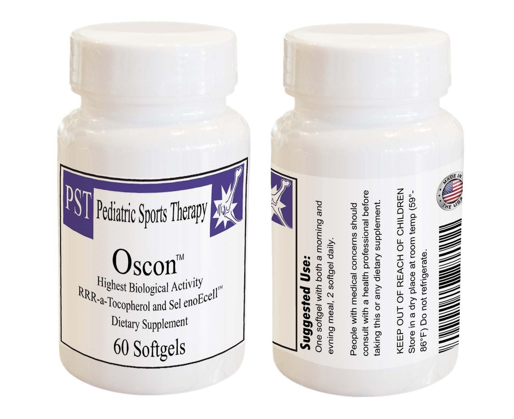 Oscon 60 ct - RRR-A-tocopherol & Selenium Nutraceutical Supplement…