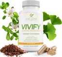 Vivify Brain Booster | Fokusera på din tro och familj | Öka energi och övergripande hälsa (1 månads leverans, 60ct)