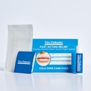 Hydrocolloid & Alum Stone Cold Sore Care Pack är en First-of-its-Kind, Revolutionary Three-Part Behandling, Kombinera Hydrocolloid Patches, Alum Stone och Lip Balm för att lugna din kalla öm