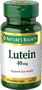 Naturens Bounty Lutein Pills, Eye Health Supplements och vitaminer, Support Vision Health, 40 mg, 30 Softgels