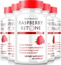 (5 Pack) Raspberry Ketone Capsules, Officiell Raspberry Ketone för viktminskning, All-Natural Keto Formel för att låsa upp din kropp och Fitness mål, RaspberryKetone 1200MG Supplement, Recensioner (300 kapslar)