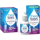 TheraTears Dry Eye Therapy Lubricating Eye Drops for Dry Eyes, Preservative Free Eye Drops, 30 Single-Use Vials & Dry Eye Therapy Eye Drops för Dry Eyes, 1,0 Fl Oz