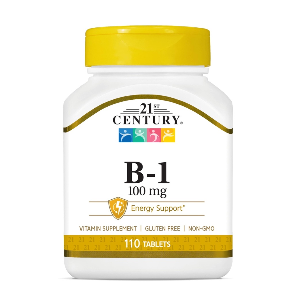 21st Century B-1 tabletter, 100 Mg, 110 greve