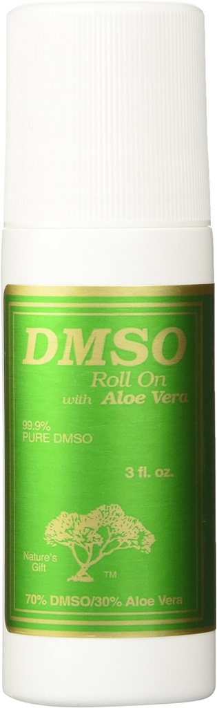 DMSO Roll På 70/30 Aloe Plast - 3 oz - Liquid