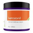 Ketozonil Extra Strength Skin Defense Cream för hud - 8OZ OTC Organic Based Athletes Foot Cream Jock Itch Cream