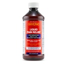 GeriCare Liquid Acetaminophen for Adults & Kids, 16oz Bottle Cherry Flavored Acetaminophen for Headache, Muscle Ache, Toothache, Menstrual Pain-Fever Reducer & Liquid Pain Reliever, 160mg Per 5ml