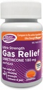 Gas Relief Ultra Strength, 180mg Simethicone (150 Softgels) Fast Relief från Gas, Bloating, Fullness, Painful Discomfort, Jämför med Ultra Strength Phazyme Active Ingredient