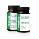 Best Life Herbals Prosta-Rye - Natural Prostate Supplement för män som upplever en förstorad prostata, sällsynt urinering, överaktiv blåsa - 2 flaskor, 60 kapslar