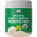 Organisk Acacia Senegal Prebiotic Fiber Powder. Osmakad USDA Organic Plant Based Soluble Vegan Prebiotics Gut Health Supplement Med Digestive Enzymer. HSA + FSA Berättigade vitaminer Lista Godkänd