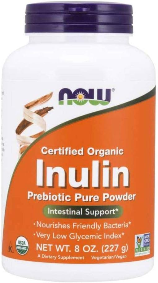 Nu Inulin Prebiotic Fos, 8-Ounces (Pack of 2)