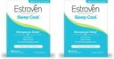 Estroven Sleep Cool för klimakteriet Relief, 30 Ct, Sleep Support Supplement med kliniskt beprövade ingredienser för att lindra klimakteriet Symptom plus Night Sweats & Hot Flash Relief, Drug-Free & Gluten-Free