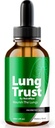 NutraRize Lung Trust Drops, Herbal Liquid Drop, ett näringstillskott du kan lita på, all naturlig formel för andning och lunghälsa, rengöring och Detox, Recensioner (30 portioner)