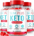 Rize labs - Slim Plus Keto ACV Gummies för avancerad viktminskning, All Natural Apple Cider Vinegar Supplement (180 Gummies)