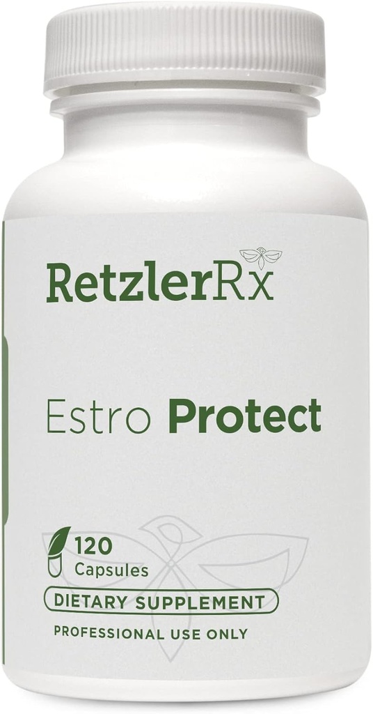 Estro Protect by Dr. RetzlerTM - Estrogen Metabolism & Detox Support Formel - DIM (Diindolylmethane) med TrueBroc® Broccoli Extract - Hormon Balance & Women's Health