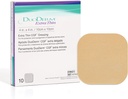 ConvaTec DuoDERM Extra Thin Control Gel Formel 4 "x4" Hydrocolloid Sterile Adhesive Dressing för ytliga sår, låg friktion, Latex-Free, Vattentät, Square, Beige, 10ct Box