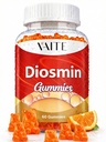 VAITE Diosmin 1000mg - Vein Support Supplements for Varicose Veins - Leg Health Supplement Formula Venous Optimizer, Citrus Bioflavonoids, hjälper till att cirkulera för ben, Chews Gummy, 60 Vegan Gummies