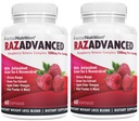 Raspberry Ketones Complex, 120 Capsules, Two Pack, 1200mg Per Serving African Mango, Apple Cider Vinegar, Green Tea, Resveratrol, Acai Fruit, Kelp och Grapefruit Diet & Weight Management Supplement