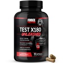 Force Factor Test X180 Unleashed Testosterone Support Supplement for Men with Advanced Male Vitality Ingredients to Help Support Muscle Strength, Energy, Performance & Men’s Health, 90 Capsules